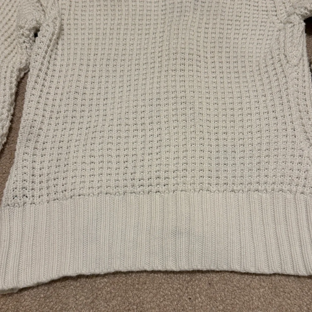 Harley Davidson Women’s Zip Up Sweater Size Medium Y2K Chunky Knit Pullover